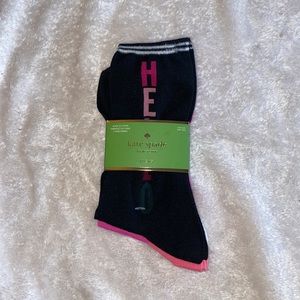 ♠️Kate Spade 3️⃣ Pack Crew Socks